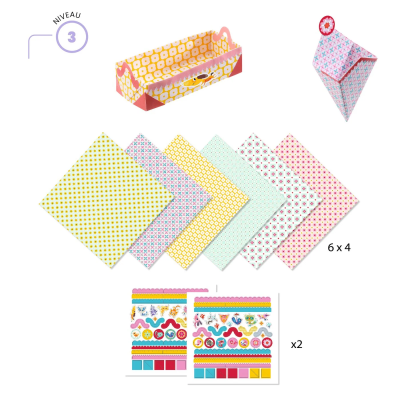 Djeco Origami Pequenas Caixas Kit Criativo | Farmácia d'Arrábida