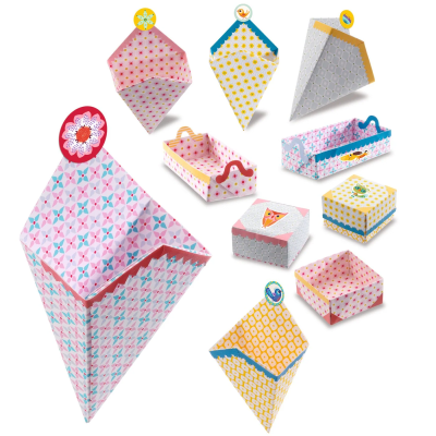 Djeco Origami Pequenas Caixas Kit Criativo | Farmácia d'Arrábida