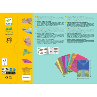 Djeco Origami Asas Velozes Pássaros de Papel | Farmácia d'Arrábida
