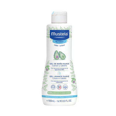 Mustela Bebé Gel Lavante Suave 500ml | Farmácia d'Arrábida