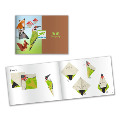 Djeco Origami Passeio na Floresta 24 Animais Papel | Farmácia d'Arrábida