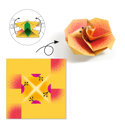 Djeco Origami Trópicos Kit Criativo de Dobragens | Farmácia d'Arrábida