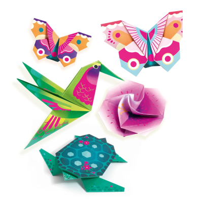 Djeco Origami Trópicos Kit Criativo de Dobragens | Farmácia d'Arrábida