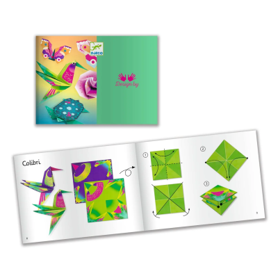 Djeco Origami Trópicos Kit Criativo de Dobragens | Farmácia d'Arrábida