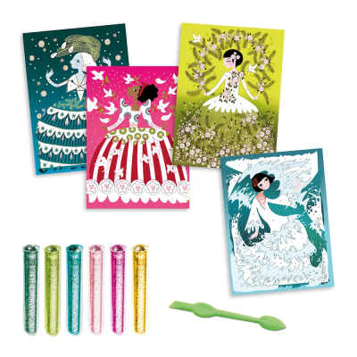 Djeco Vestidos Brilhantes Kit Criativo Glitter | Farmácia d'Arrábida