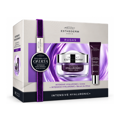 7638155  Esthederm Coffret Intensive Hyaluronic Creme 50ml + Oferta Sérum de Olhos 15ml - Rugas