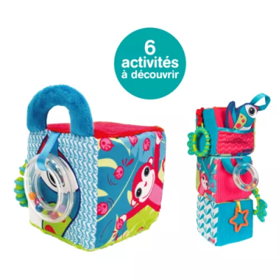 LUDI Cubo de Atividades Jungle Bebé 3+ Meses | Farmácia d'Arrábida