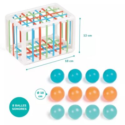 LUDI Cubo Manipulação 12 Bolas 10+M | Farmácia d'Arrábida