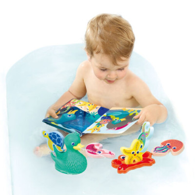 LUDI Lucky Duck & Friends Livro e Brinquedos Banho | Farmácia d'Arrábida