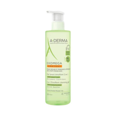 A-Derma Exomega Control Gel Corp/Cab500mL | Farmácia d'Arrábida