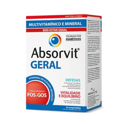 Absorvit Geral Comp X 30 | Farmácia d'Arrábida