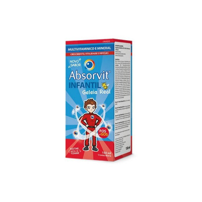 Absorvit Infantil Xarope Geleia Real 150 mL | Farmácia d'Arrábida