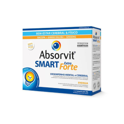 Absorvit Smart Extra Forte Ampolas 30x10ml | Farmácia d'Arrábida