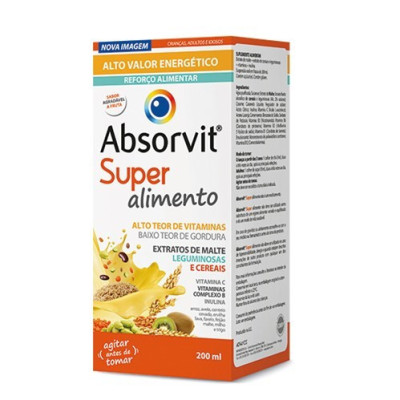 Absorvit Xarope Super Alimento 480mL | Farmácia d'Arrábida