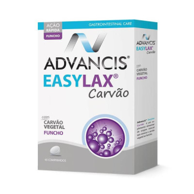 Advancis Easylax Carvão Comprimidos x45 | Farmácia d'Arrábida
