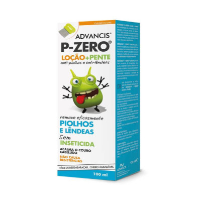 Advancis P-Zero Loção + Pente 100ml | Farmácia d'Arrábida