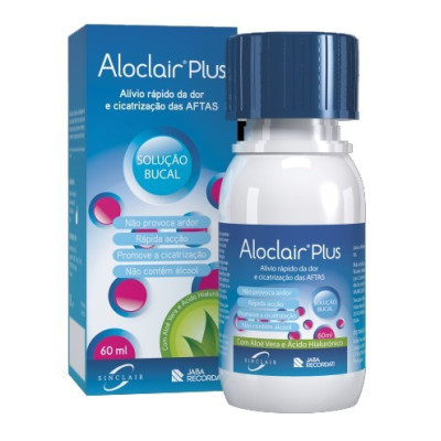 Aloclair Plus Sol Or 60 mL | Farmácia d'Arrábida