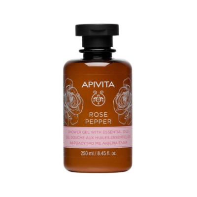 Apivita Gel de Banho Rose Pepper 250ml