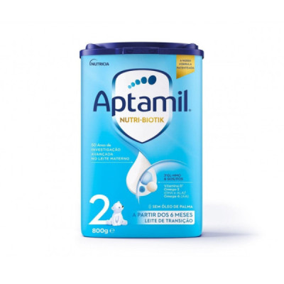 Aptamil Nutri-Biotik 2 Leite 6-12M 800g | Farmácia d'Arrábida