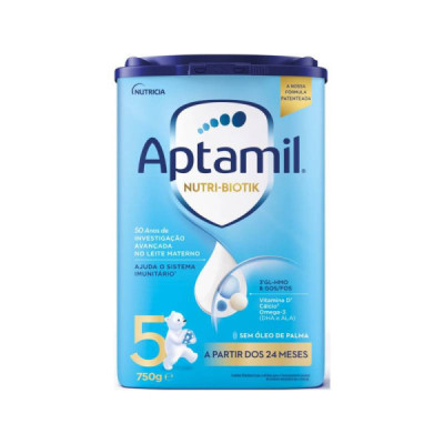 Aptamil 5 Leite Crescimento +24M 750g | Farmácia d'Arrábida