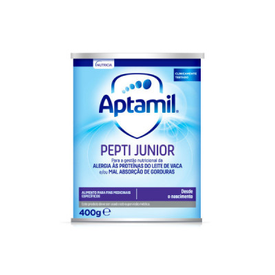 Aptamil Pepti Junior Leite 0-6M 400g | Farmácia d'Arrábida