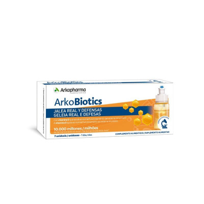 Arkobiotics Geleia Real Def Sol10mLx7 Sol Unidose | Farmácia d'Arrábida