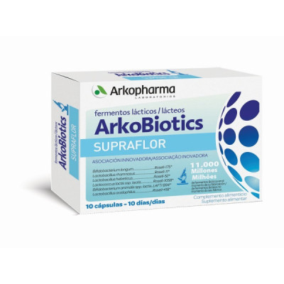 Arkobiotics Supraflor Caps X10 | Farmácia d'Arrábida