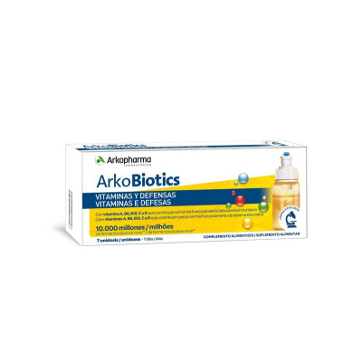 Arkobiotics Vitam Defesas Adult Sol 10mLx7 Sol Saq | Farmácia d'Arrábida