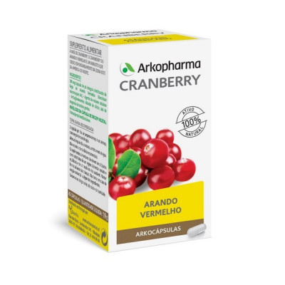 Arkocapsulas Cranberry 45 Caps | Farmácia d'Arrábida