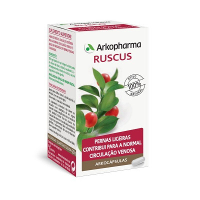 Arkocapsulas Ruscus 45 Caps | Farmácia d'Arrábida
