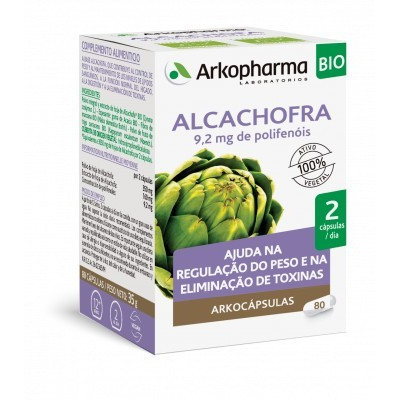 Arkopharma Alcachofra Bio Caps X80 | Farmácia d'Arrábida