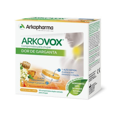 Arkovox Mel Limao Comp Dupla-Camada X20 | Farmácia d'Arrábida