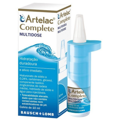 Artelac Complete Multidose Colirio 10mL | Farmácia d'Arrábida