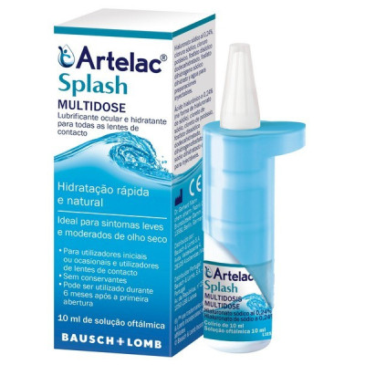 Artelac Splash Multidose Colirio 10mL | Farmácia d'Arrábida