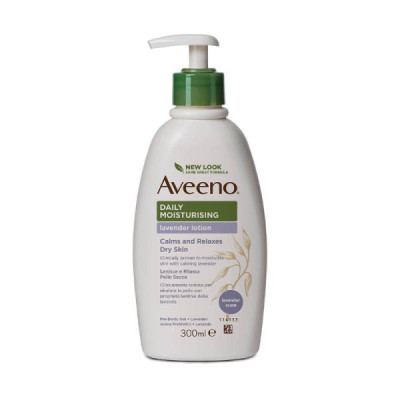 Aveeno Daily Moisturing Loção Corporal Lavanda 300ml | Farmácia d'Arrábida