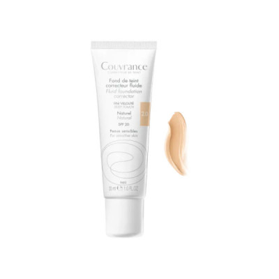 Avène Couvrance Base Fluida Corretora Natural 2.0 30ml