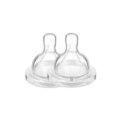 Philips Avent Tetinas Silicone Fluxo Lento +1M x2