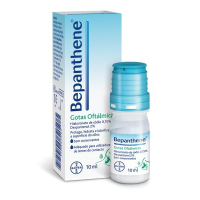 Bepanthene Gts Oft 10mL | Farmácia d'Arrábida