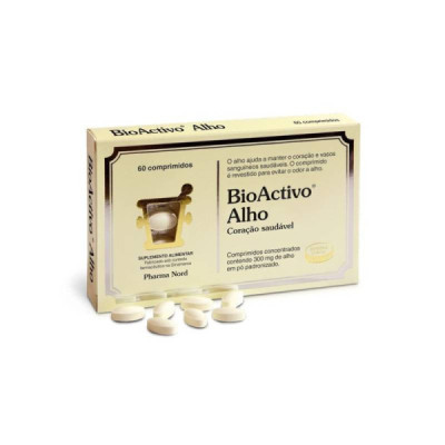 BioActivo Alho Comprimidos x60 | Farmácia d'Arrábida