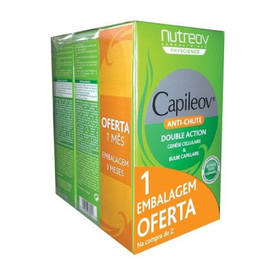 Capileov Pack Caps Anti Queda 30 X 3 | Farmácia d'Arrábida