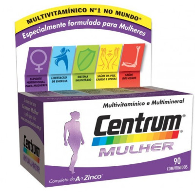 Centrum Mulher Comp Rev X 90 | Farmácia d'Arrábida