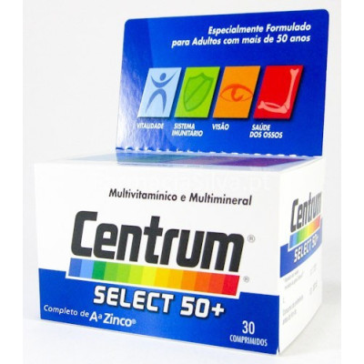 Centrum Select 50+ Comprimidos Rev X 30