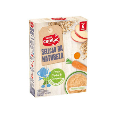 Cerelac Seleção da Natureza Aveia Maçã Cenoura +6M 240g