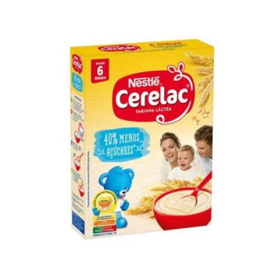 CerCerelac Farinha Láctea -40% Açúcares +6M 250g | Farmácia d'Arrábida
