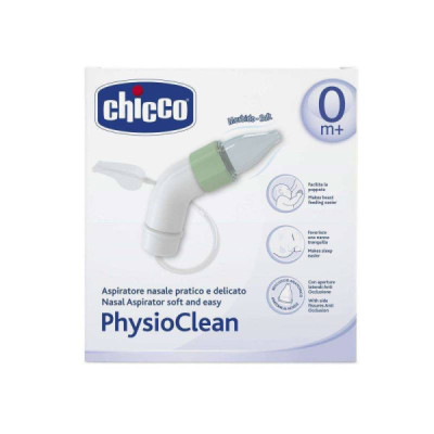 Chicco PhysioClean Aspirador Nasal 0M+ | Farmácia d'Arrábida
