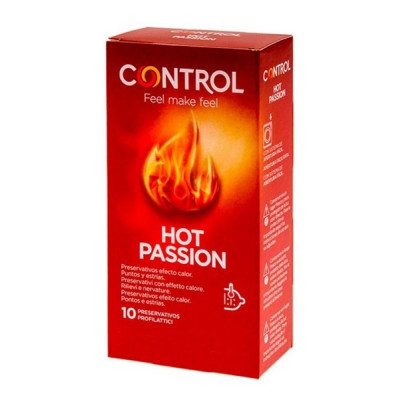 Control Hot Passion Preservativos x10 | Farmácia d'Arrábida