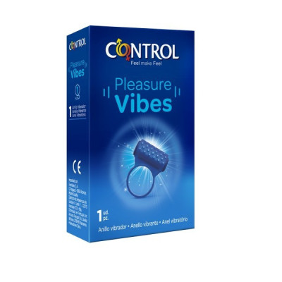 Control Pleasure Vibes Anel Vibratorio