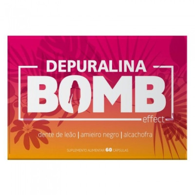 Depuralina Bomb Effect Caps X60 | Farmácia d'Arrábida
