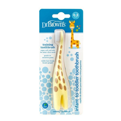 Dr. Browns Escov Dentes Girafa 0-3 Anos