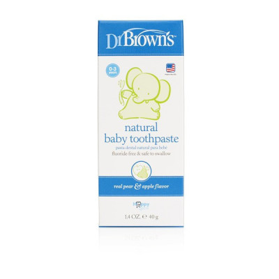 Dr. Browns Pasta Dentes Natural Pera-Maca 40G 179854.1